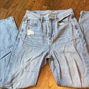American Eagle Outfitters Light Blue Baggy Jeans Sz 4